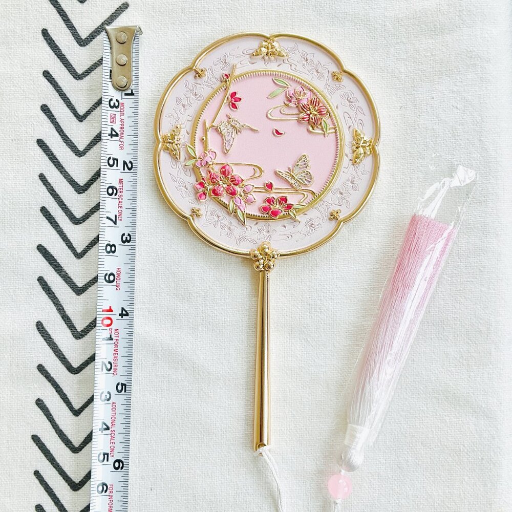 NEW Elegant Floral Hand Mirror